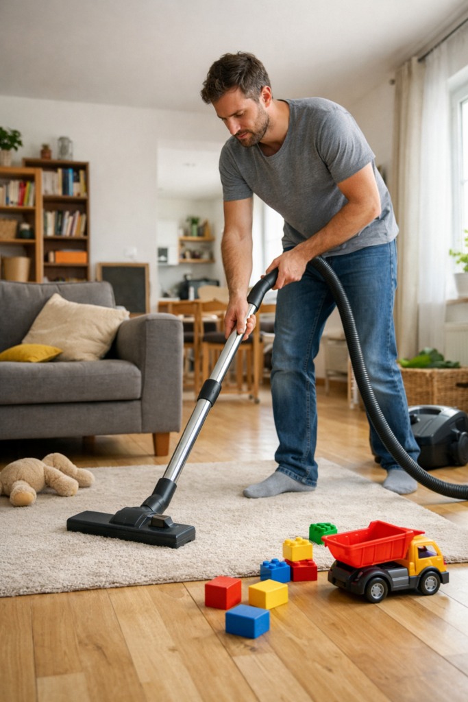 L’homme nouveau : les hommes et le ménage au XXIᵉ siècle