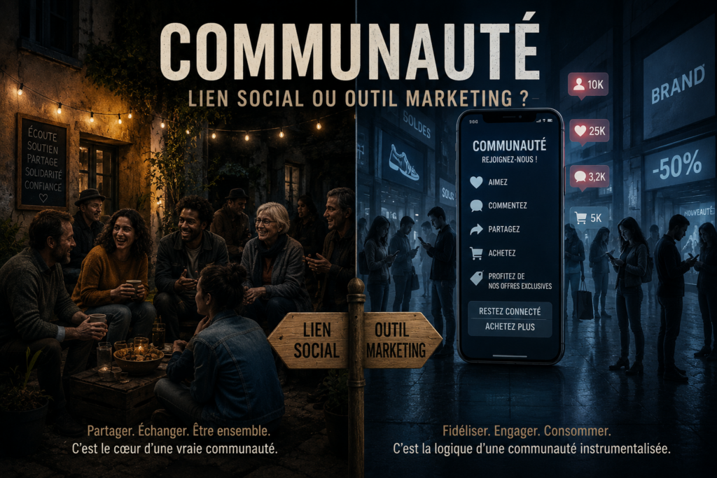 Communauté : lien social ou outil marketing ?