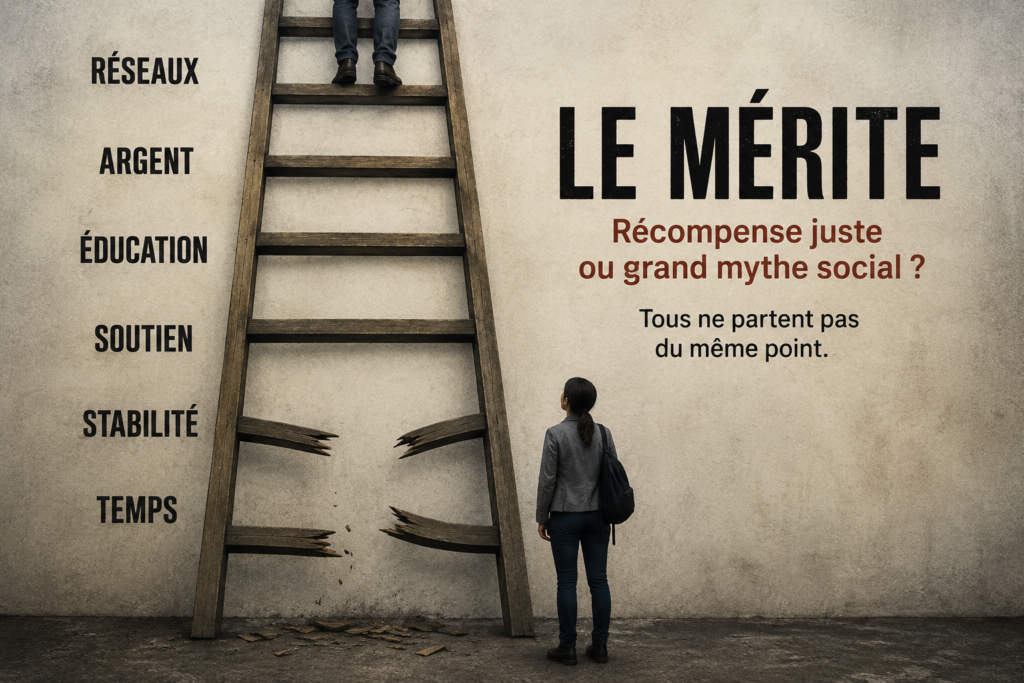 Le mérite : une récompense juste… ou un mythe social ?