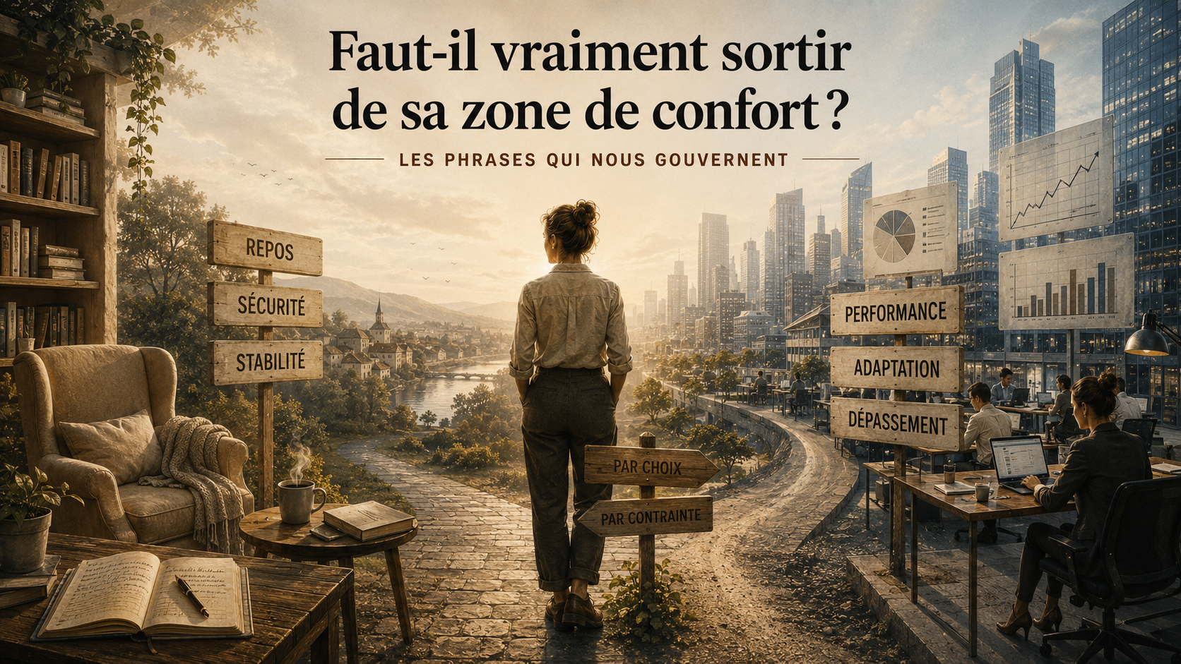 Les phrases qui nous gouvernent #1 — « Il faut sortir de sa zone de confort. »