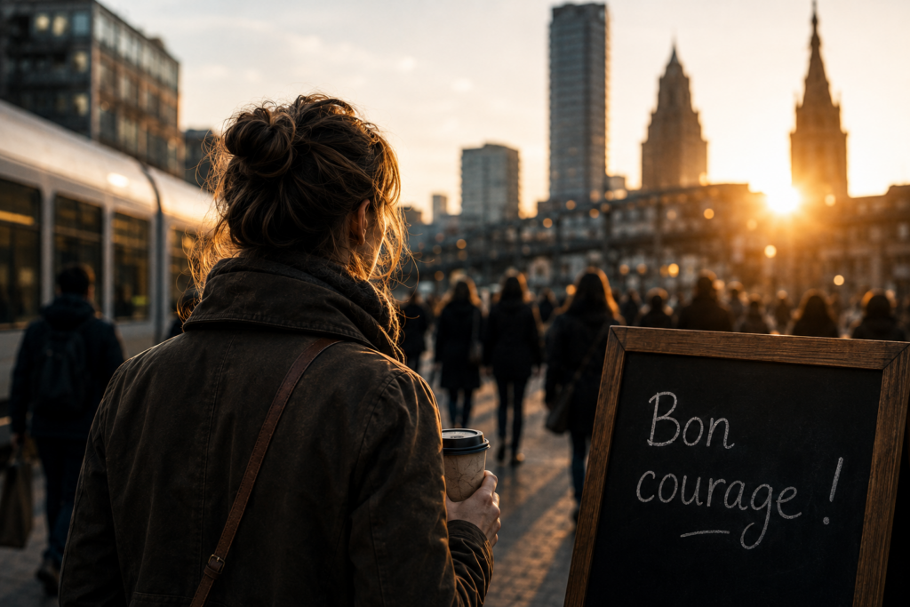 La sociologie du quotidien — Pourquoi dit-on toujours « bon courage » ?
