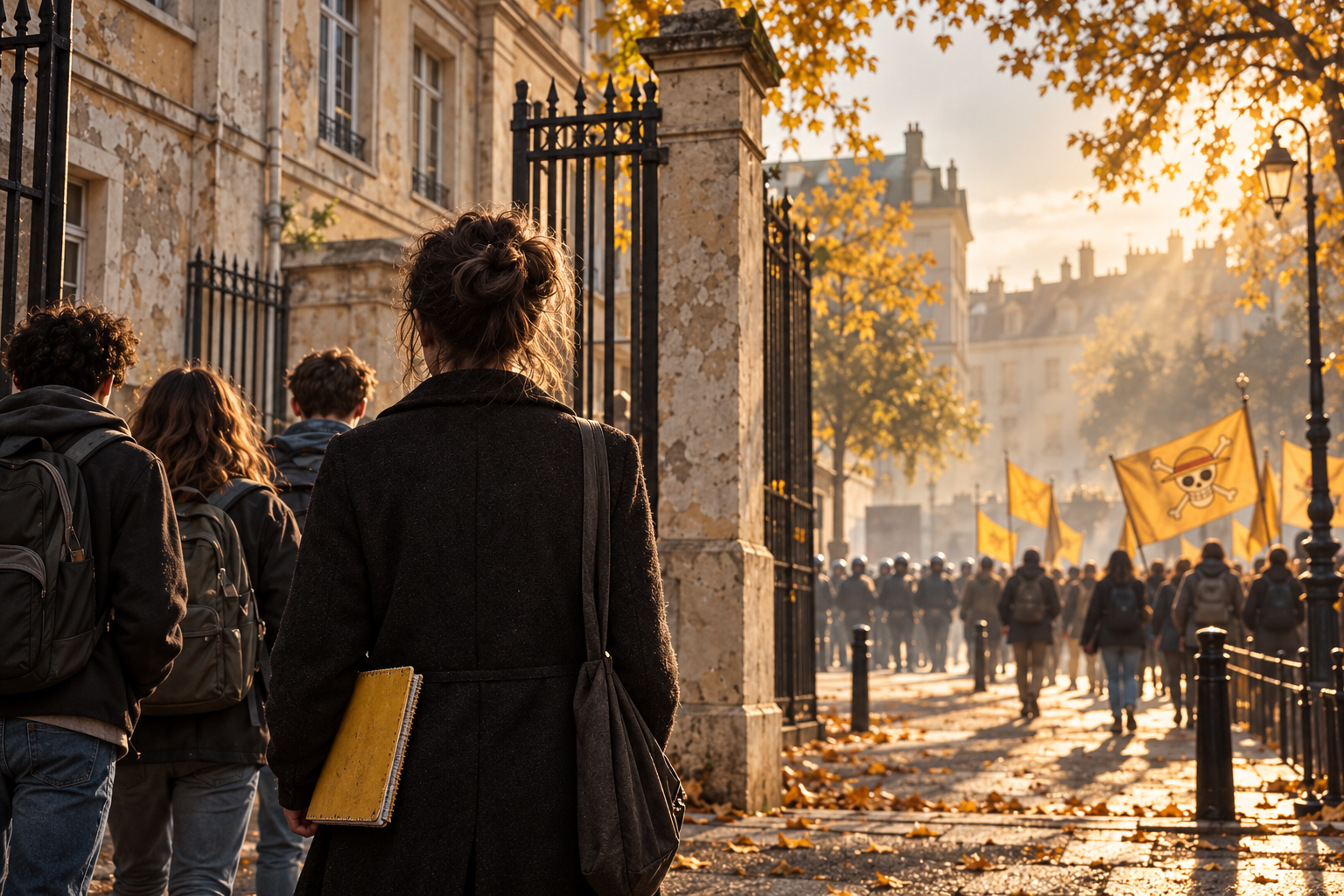 Des lycées qui se dégradent, des profs qui manquent, des lacrymos pour réponse